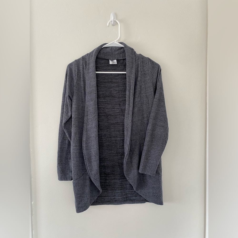Charcoal grey cardigan